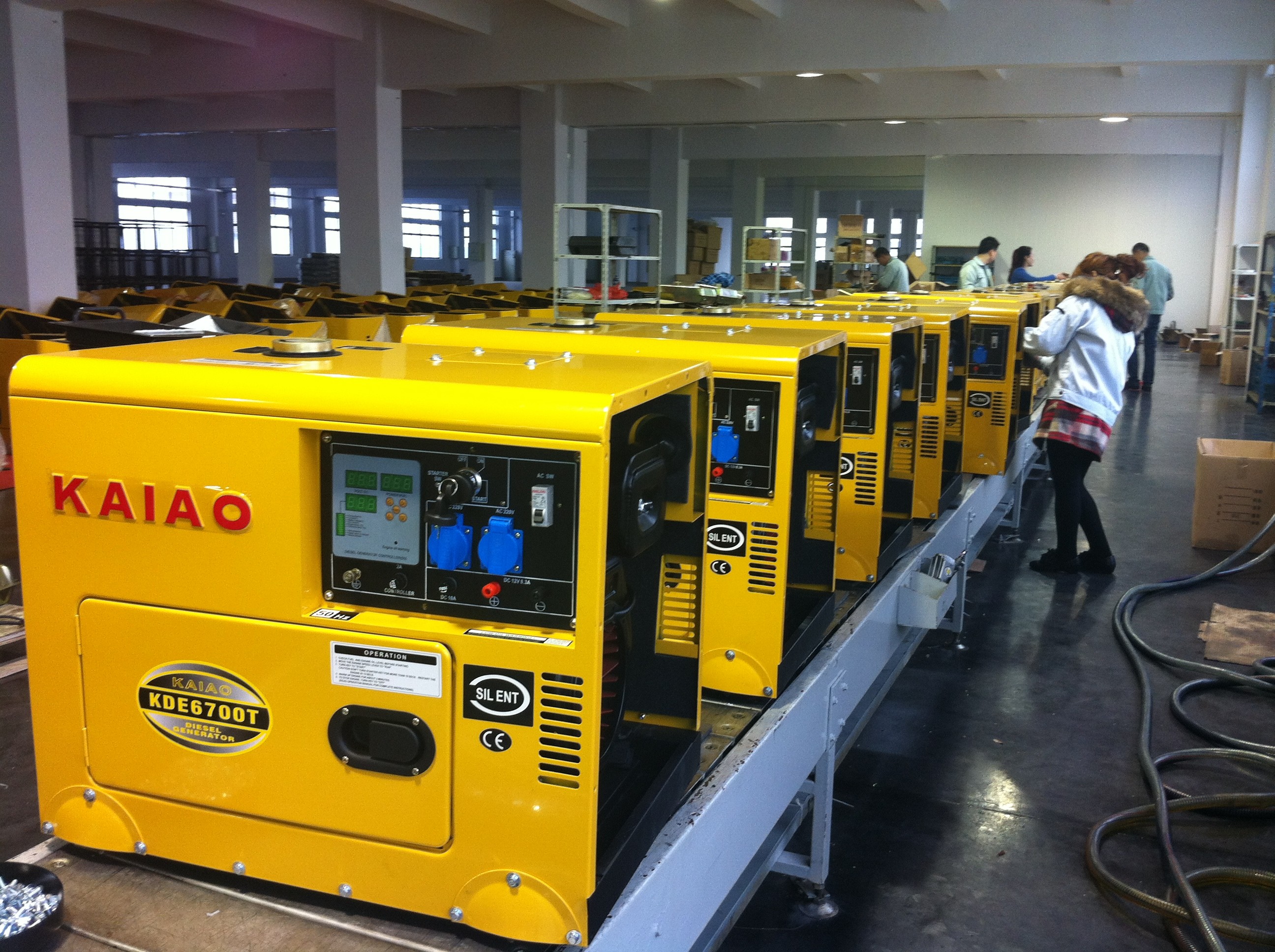 Wuxi Kaiao Power Machinery Co.,Ltd. fabrika üretim hattı