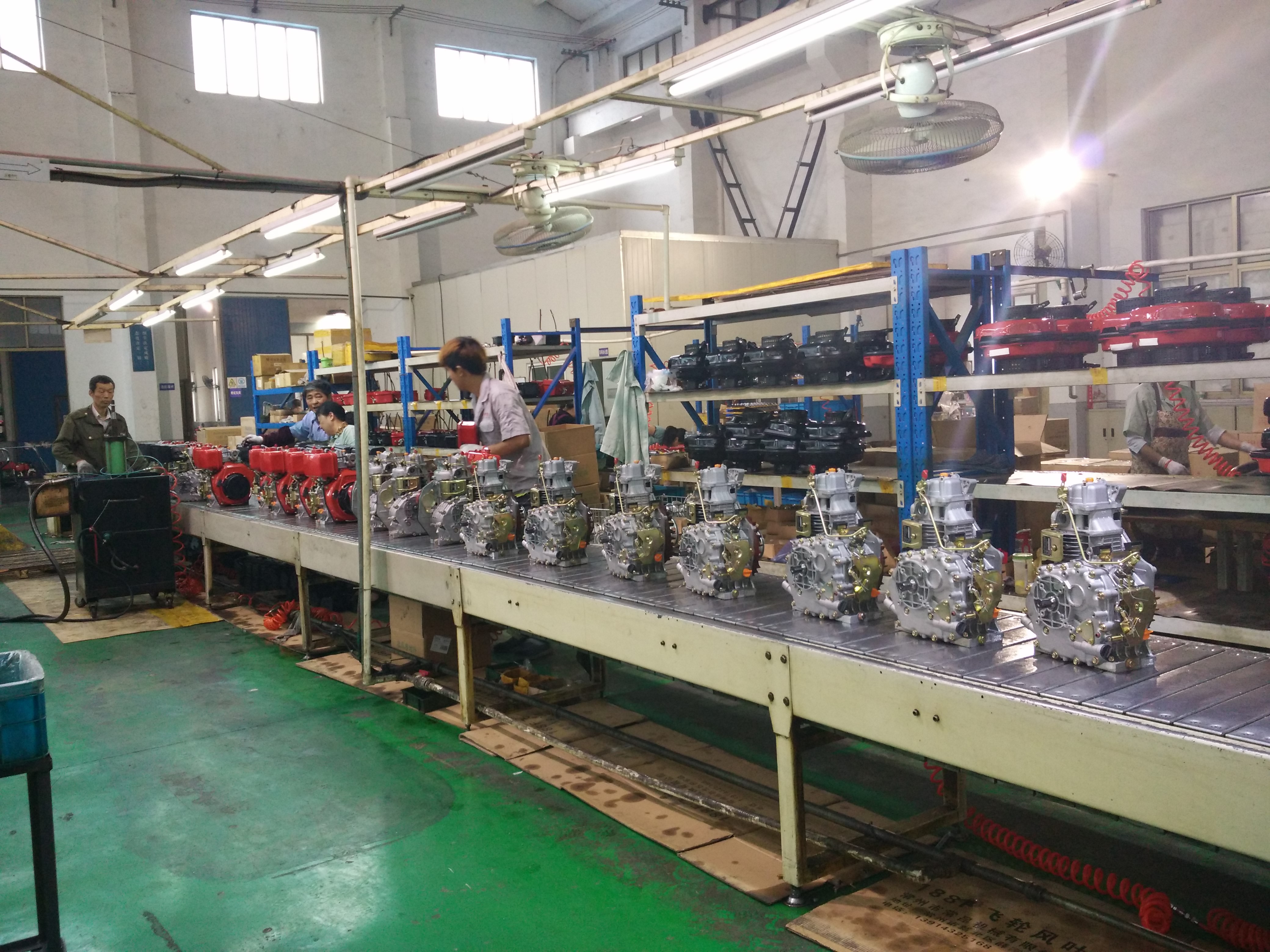Wuxi Kaiao Power Machinery Co.,Ltd. fabrika üretim hattı