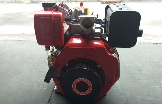 3000rpm 3.45kw Elektrikli Starter Hava Soğutmalı Dizel Motor, Tek Silindirli Dizel Motorlar