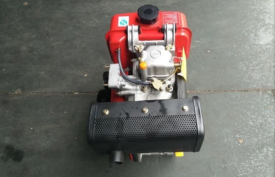 5.6kva Tekrar Doldurucu Starter Küçük Dizel Motorlu Tekne / Tarım Sütunları için