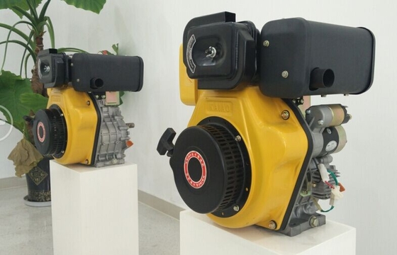 7.2kw Elektrikli Starter Tarım Makinaları için Küçük Tek Silindirli Dizel Motor