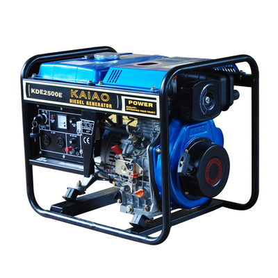 2000 Watt Açık Şasili Hafif Dizel Jeneratör Elektrikli Marş Motoru Model NO.KDE2500E