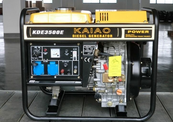 Dijital Kontrol Paneli 50HZ 3000 Watt Açık Kasa Dizel Jeneratörleri