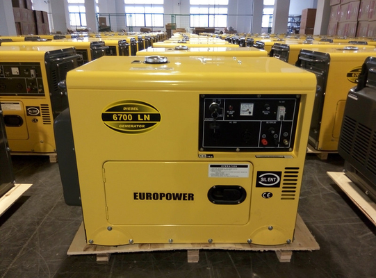 Okul için profesyonel 5 kW sessiz dizel jeneratör ünitesi