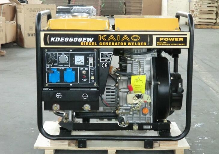 2.2kva 3600rmp Dizel Jeneratör Kaynak Makinesi, Motor Jeneratörü Kaynak Makinesi KDE6500EW